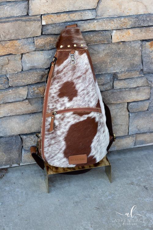 Cullom Trail Bucket Sling Bag (Brown)