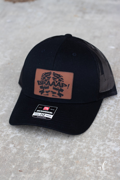 BRAAAP Snapback Hat (Black)