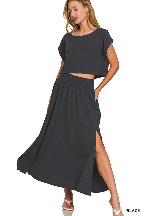 Layla Maxi Set (Black)