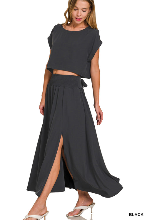 Layla Maxi Set (Black)