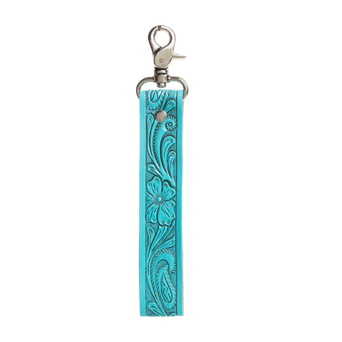 Blooming Meadow Key Fob (Turquoise)