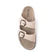 Desert Lily Embossed Leather Sandals