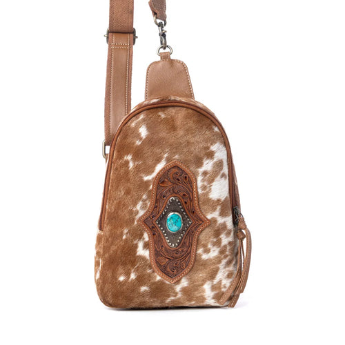 Horzon Vale Sling Bag (Caramel)