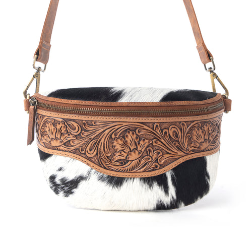 Wildwood Handtooled Bag (Walnut Crest)