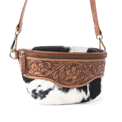 Wildwood Handtooled Bag (Walnut Crest)