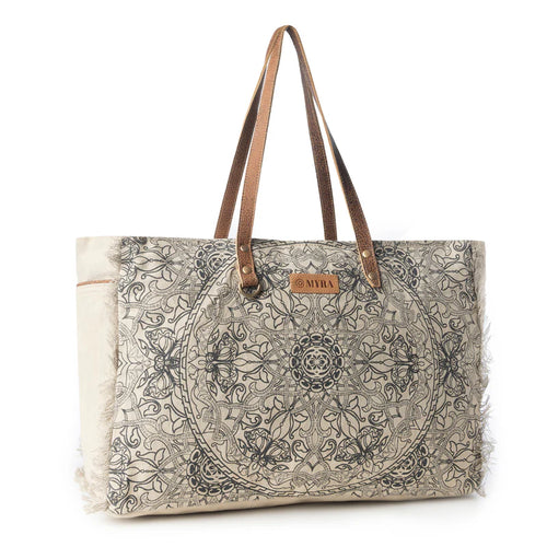 Wildmandala Weekender Bag (Ivory)