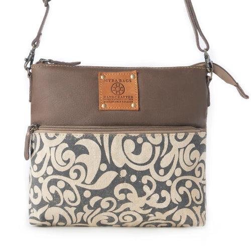 Wildprint Trail Crossbody Bag (Ivory)