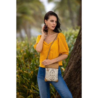 Floral Flow Small Crossbody Bag