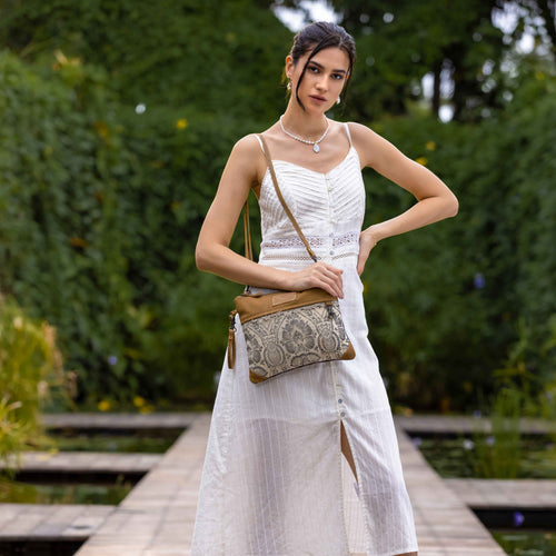 Floral Flow Crossbody Bag