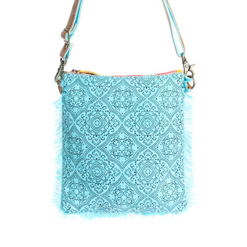Triple Fork Ranch Crossbody Bag (Turquoise)