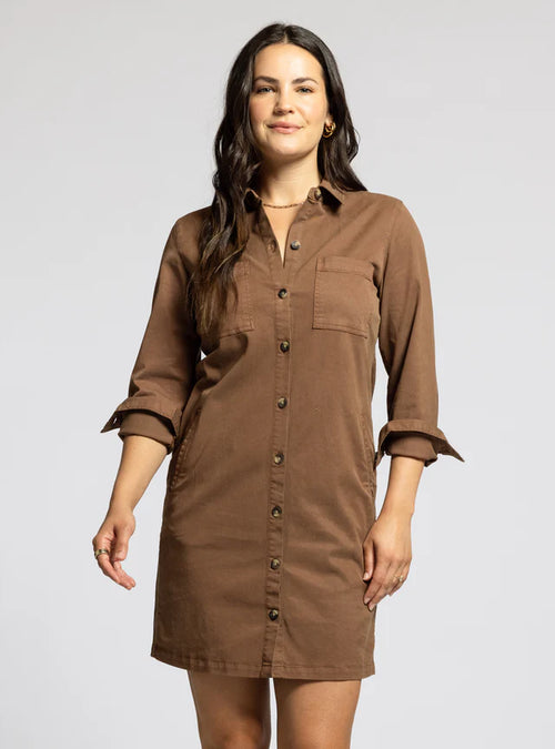 Zula Dress (Soft Silt)
