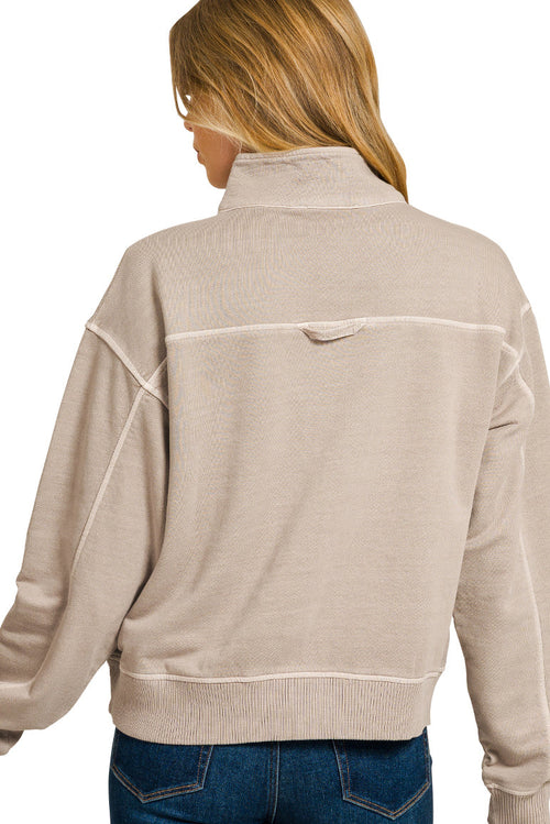 Brenna Pullover (Ash Mocha)