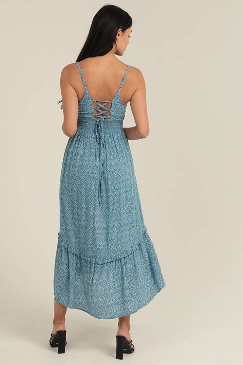 Annamarie Maxi Dress (Blue)