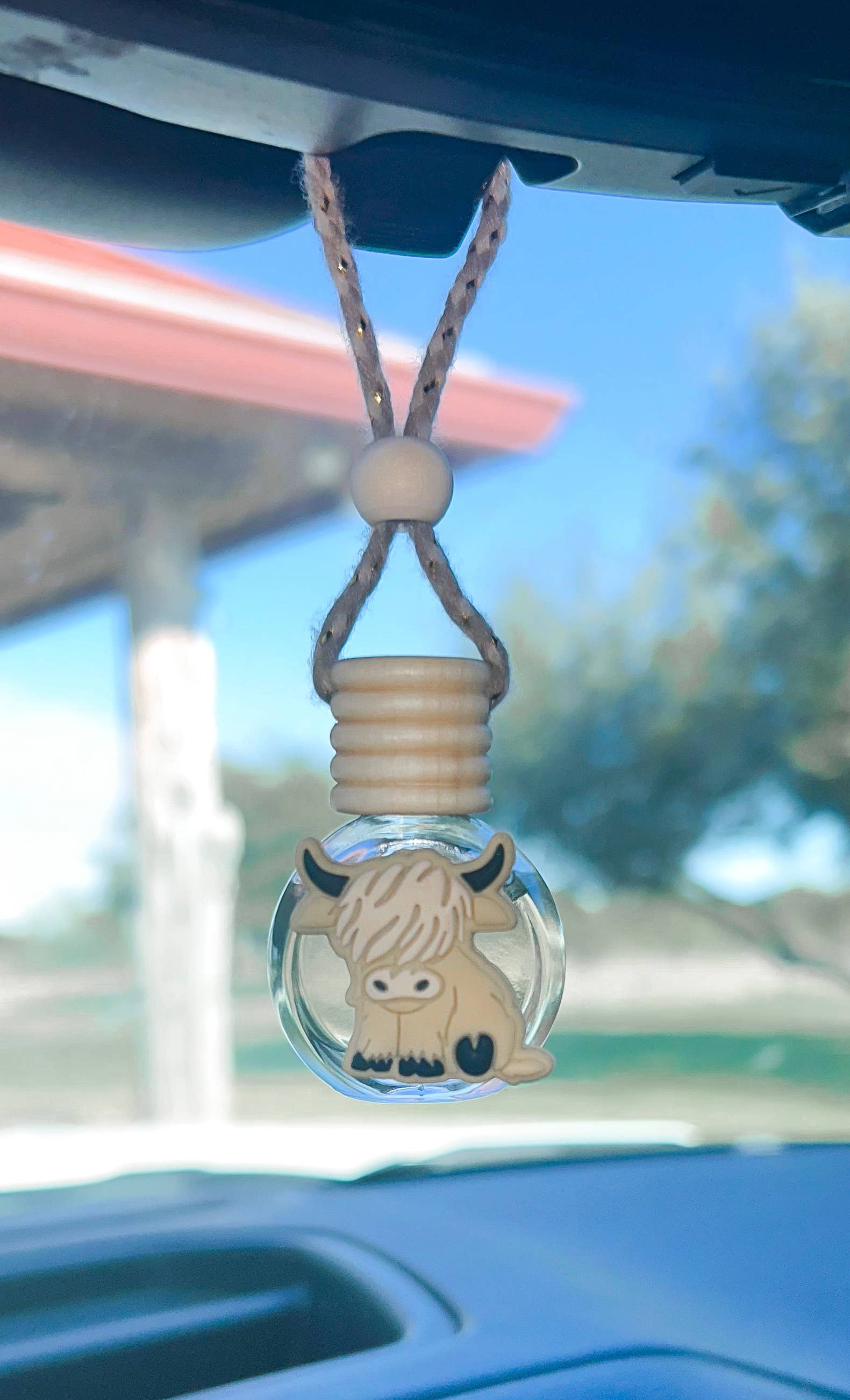 Highland Cow Hanging Diffuser (Butt Naked) – Aspen Lace Boutique