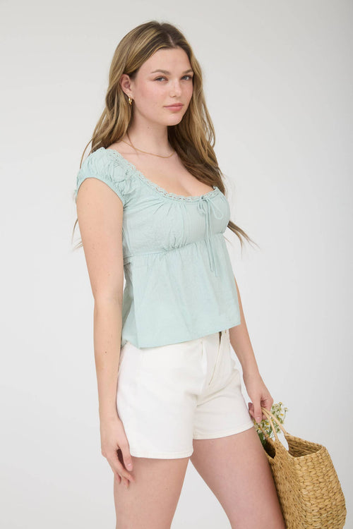 Calla Top (Mint)