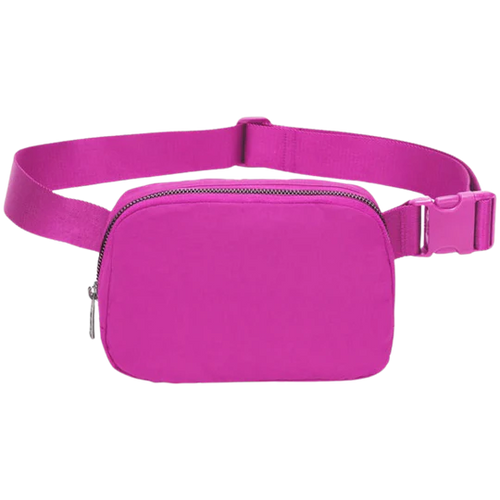 Leah Belt Bag (Neon Rose)