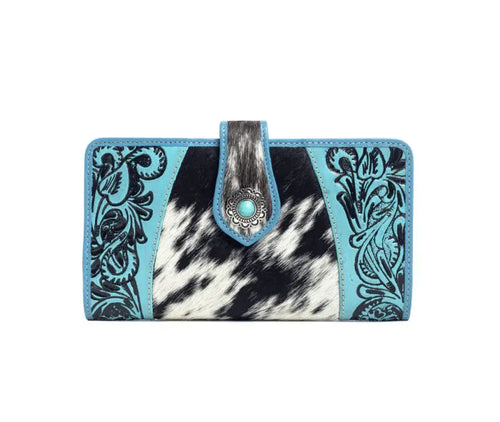 Las Mijitas Wallet (Turquoise)