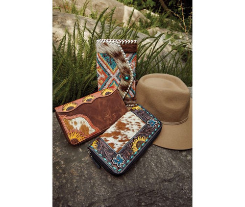 Boho Patchy Wallet