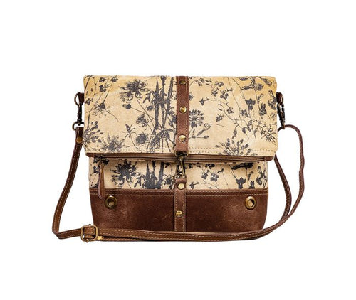 Tazzie Floral Accent Crossbody Bag