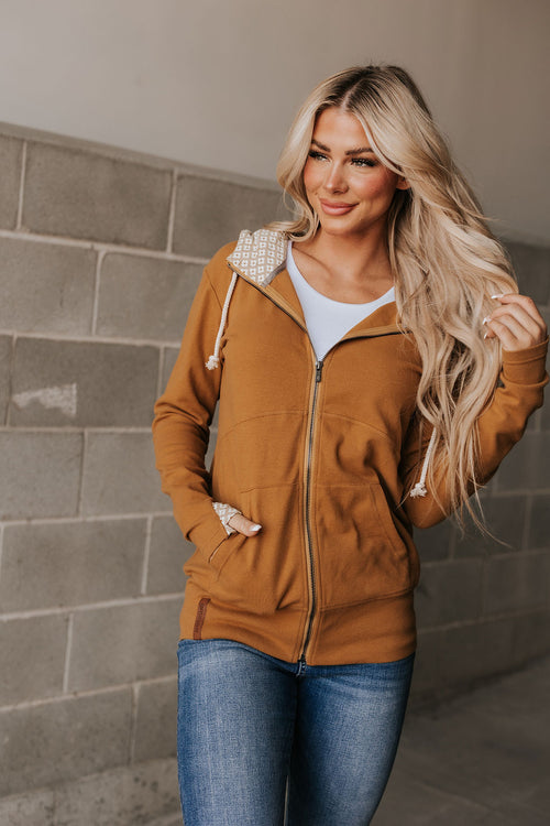 *FINAL SALE* FullZip Sweatshirt (Here Comes The Sun)