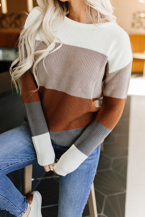 Ampersand Paige Sweater (Camel)