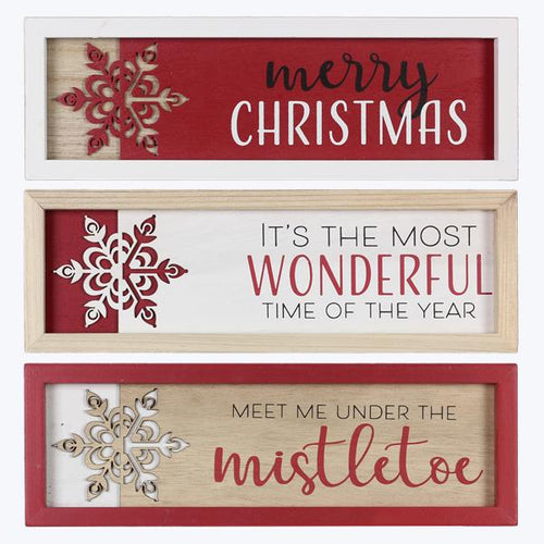 Wood Whimsical Wonderland Wall Sign