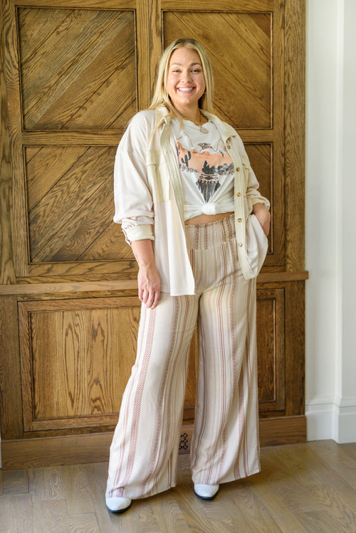 *Online Exclusive* Casual Days Ahead Wide Leg Pants
