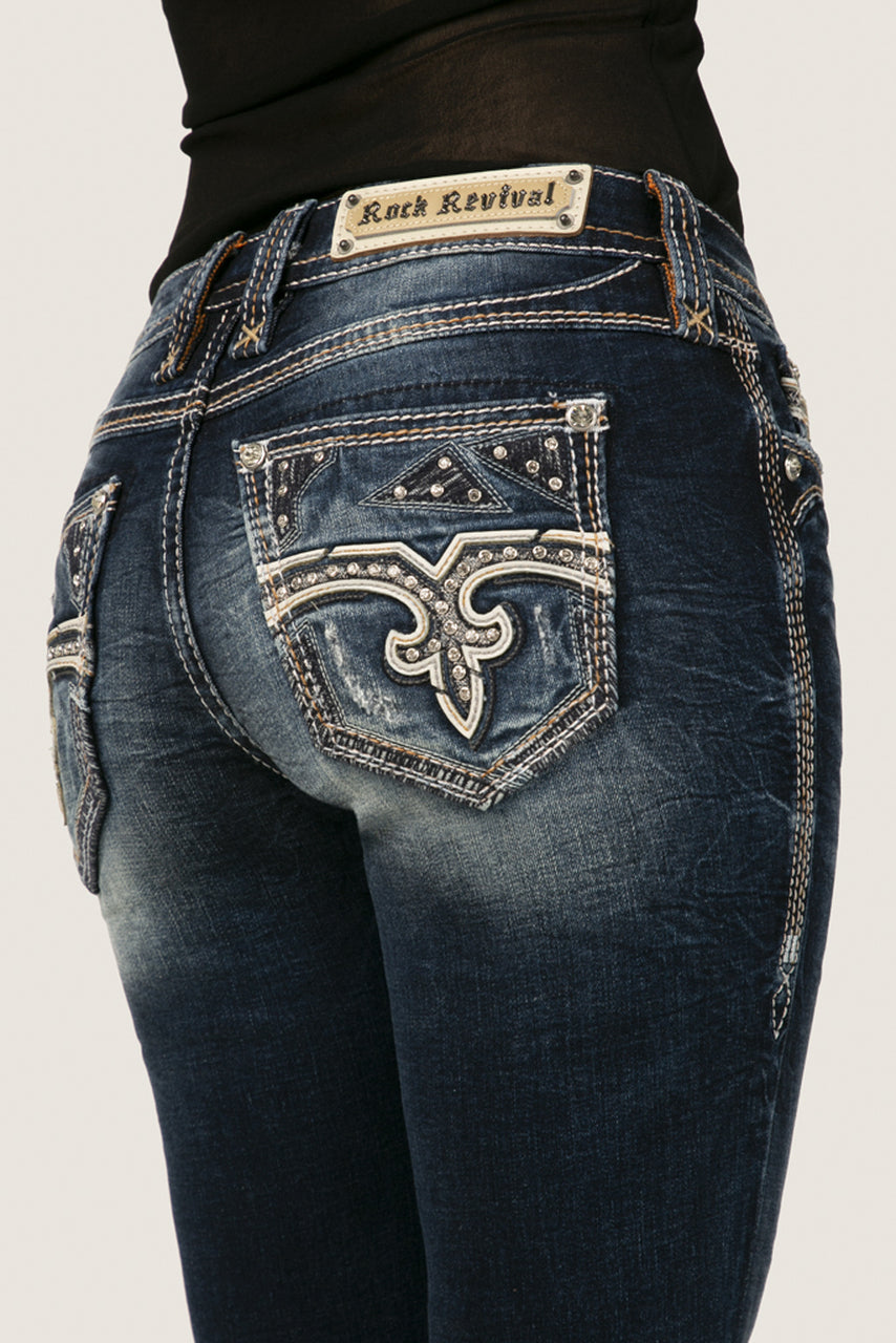PVM* Rock Revival Hibiscus Skinny Jeans – Aspen Lace Boutique
