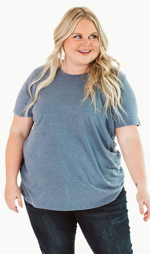 *Online Exclusive* The Perfect Basic Tee (Blue)