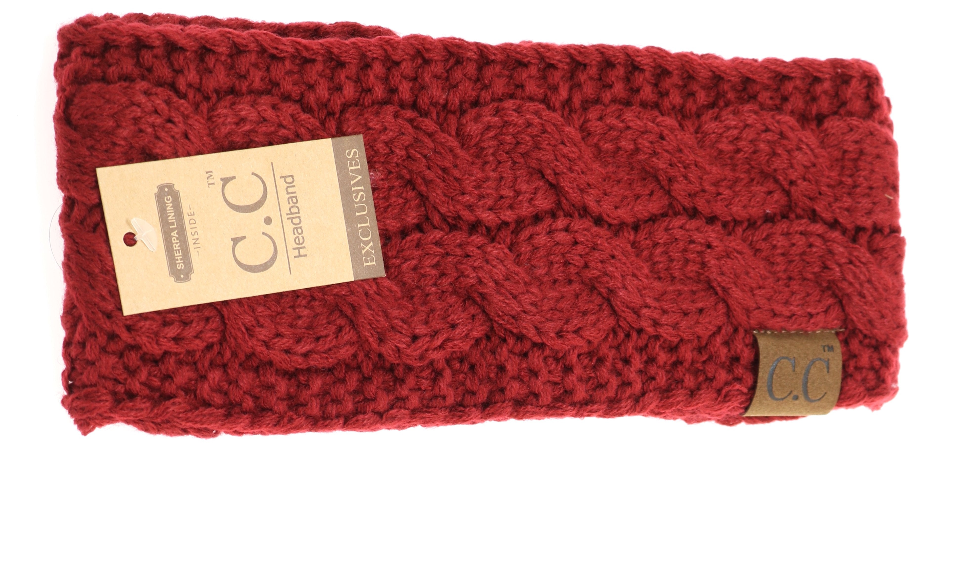 Solid Cable Knit CC Head Wraps (Multiple Colors)