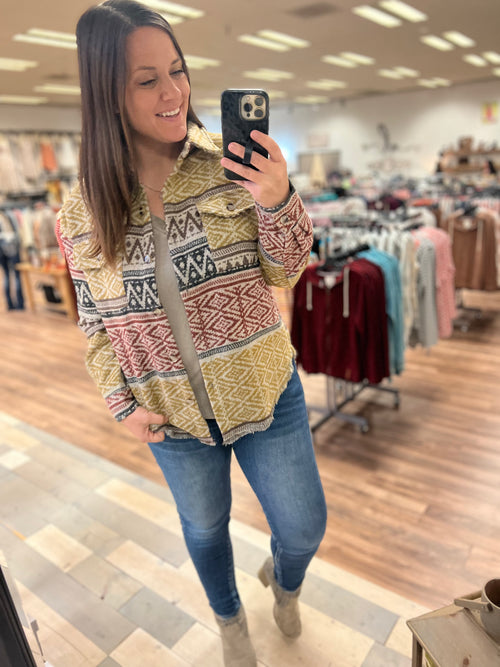 *Outlet* Maria Shacket (Mustard)