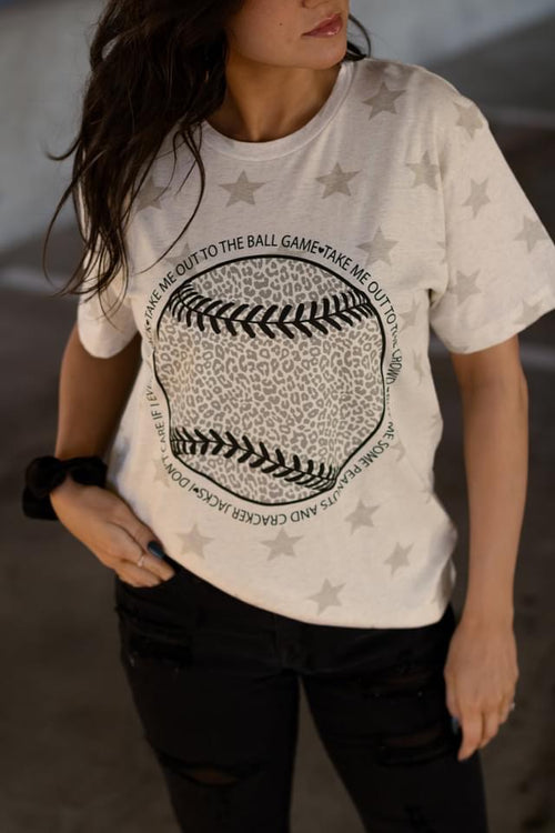 *PVM* Ball Game Tshirt (Natural Heather)
