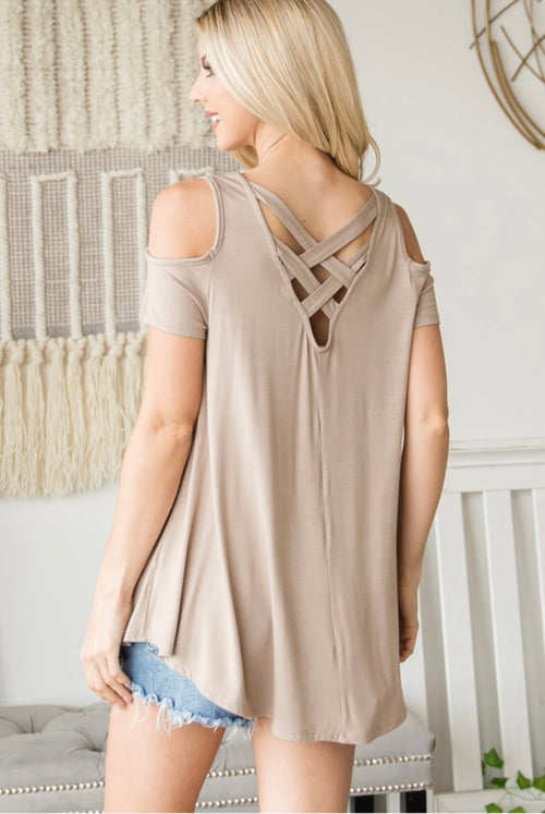 Marley Top (Taupe)