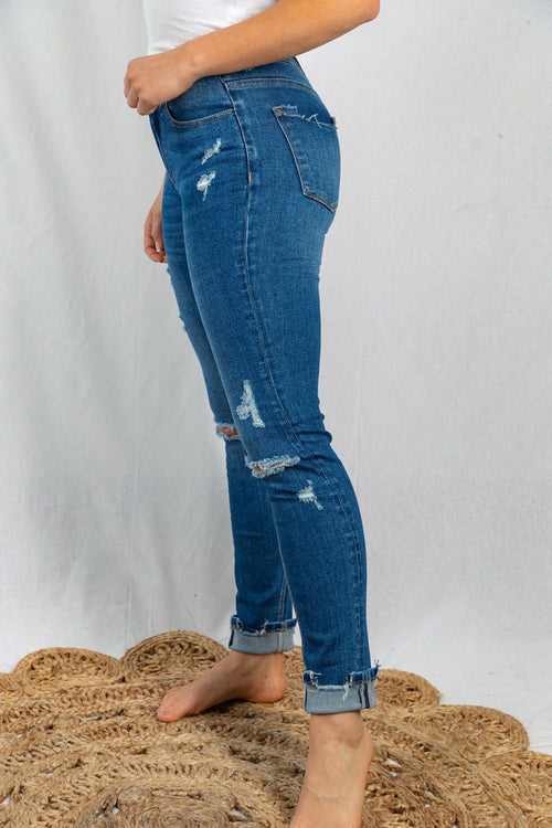 *PVM* Lisa Skinny Jeans (Medium Wash)