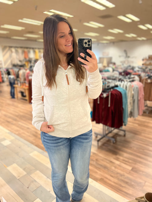 Wanakome Hera Hoodie (Heather Oatmeal)