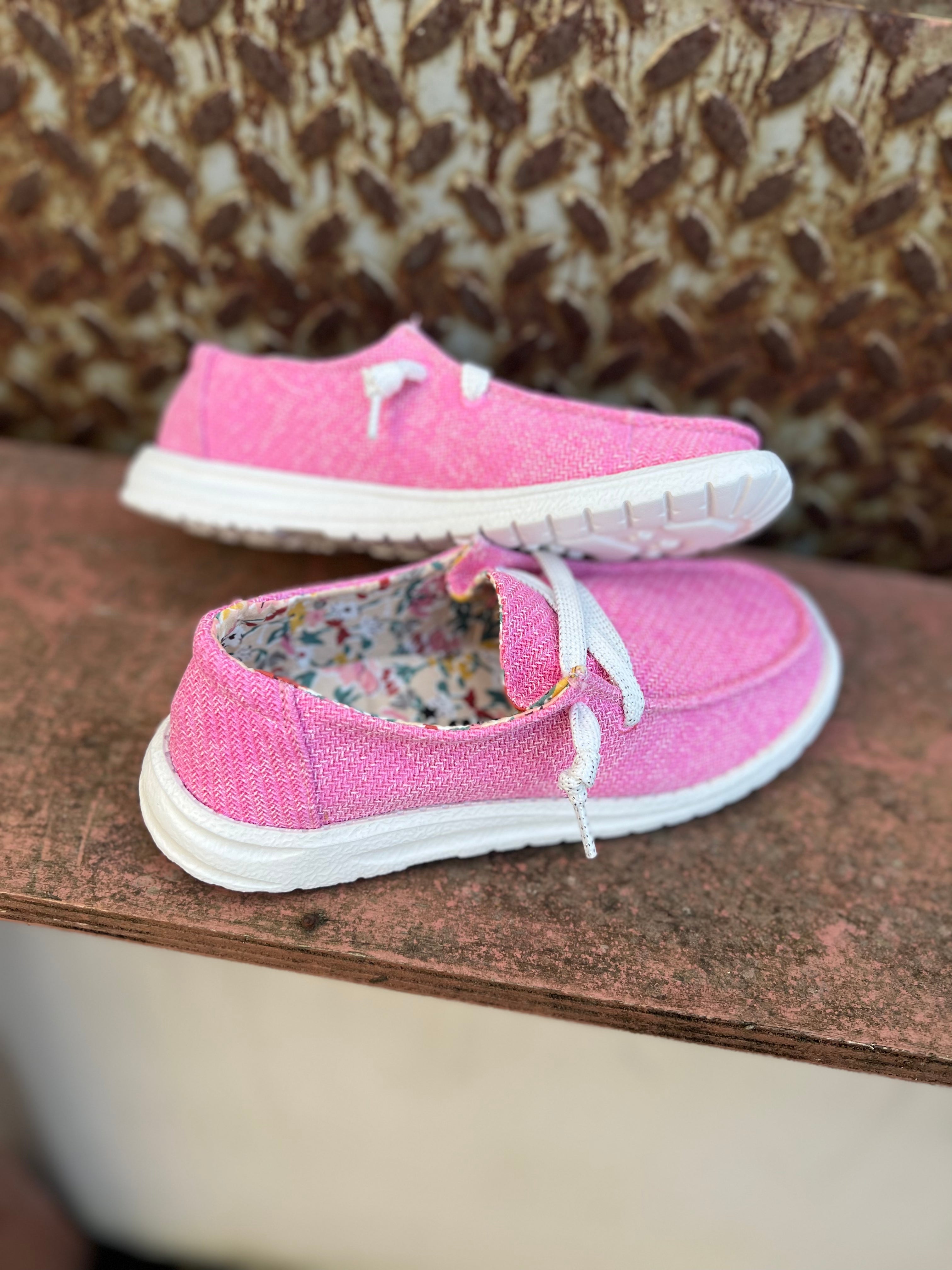 *Outlet* Rosa Boat Shoes (Pink)