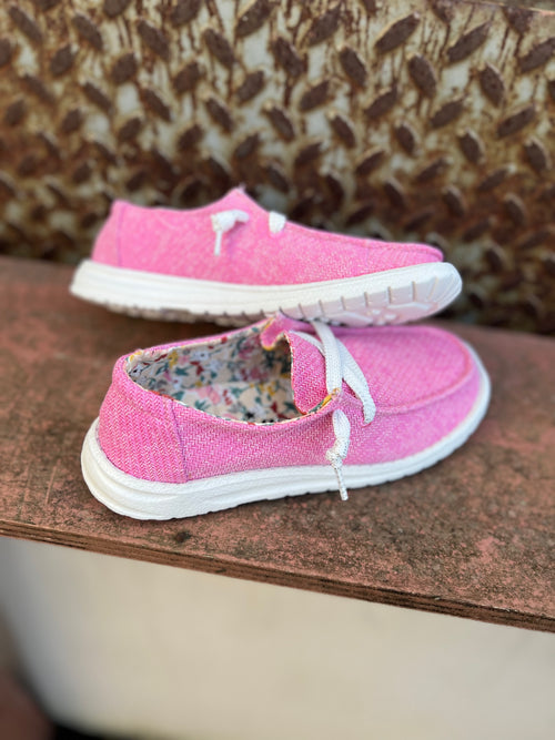 Rosa Boat Shoes (Pink)