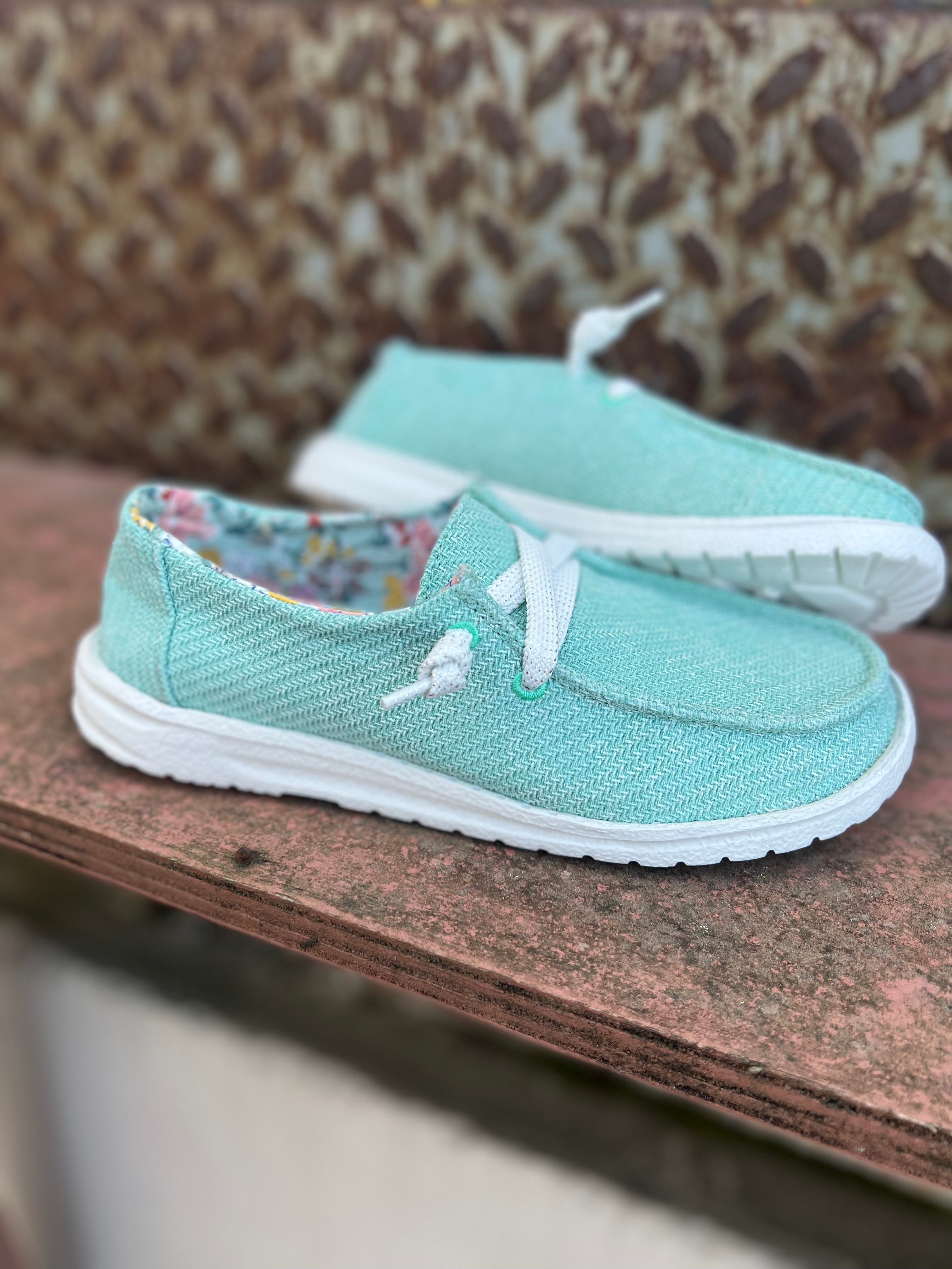 *Outlet* Rosa Boat Shoes (Green)