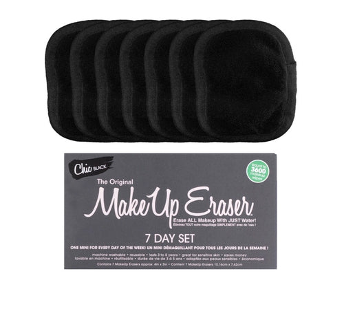 The Original Makeup Eraser (Chic Black 7 Day Set)