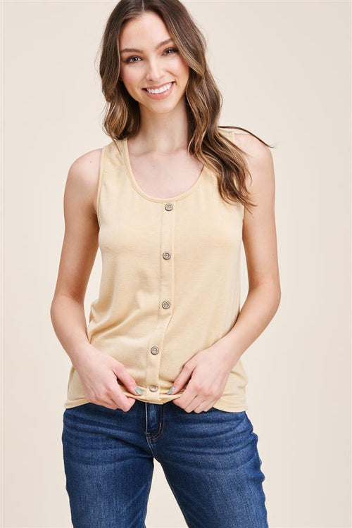 *Outlet* Annmaria Tank (Vintage Mustard)