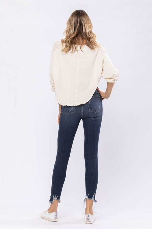 *PVM* Lola Judy Blue Skinny Jeans (Dark Wash)