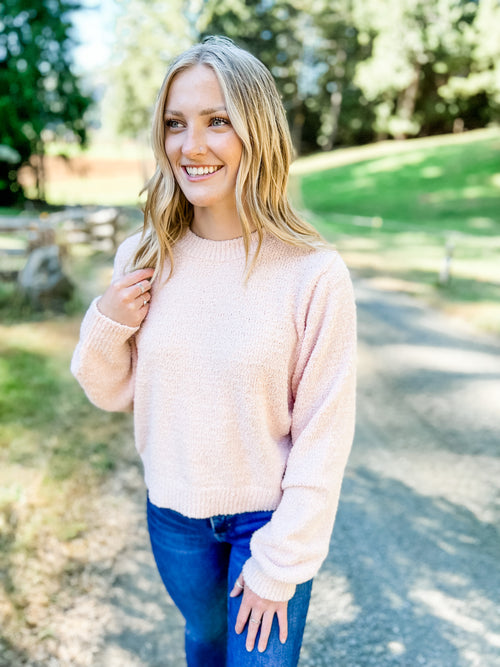 *Outlet* Ryanna Sweater (Blush)
