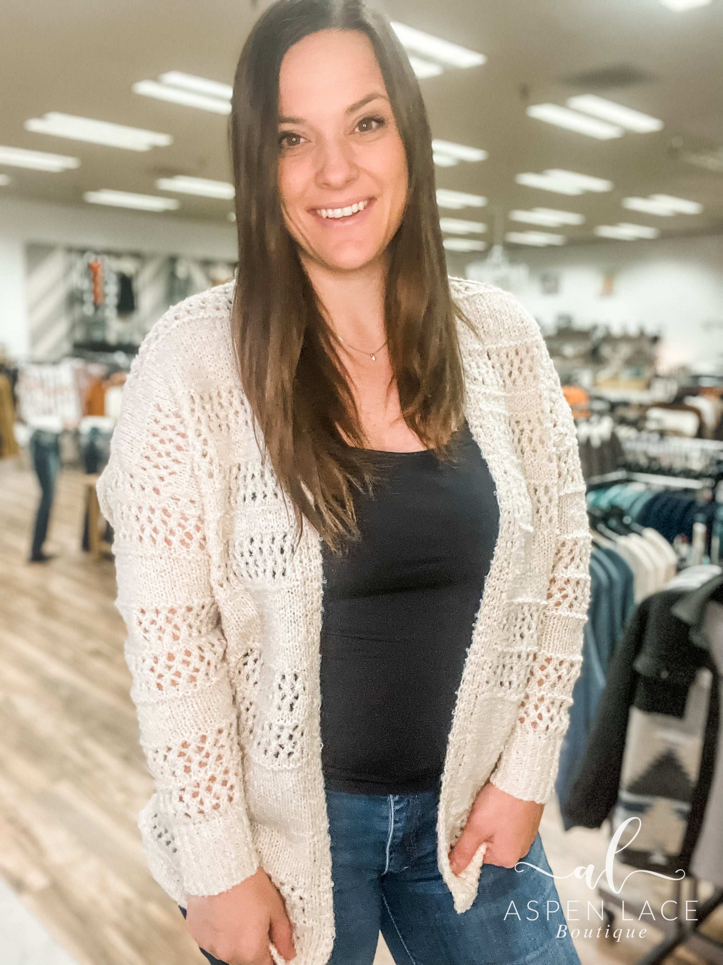 *Outlet* Gwen Cardigan (Oatmeal)