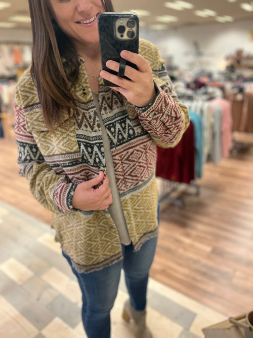 *Outlet* Maria Shacket (Mustard)