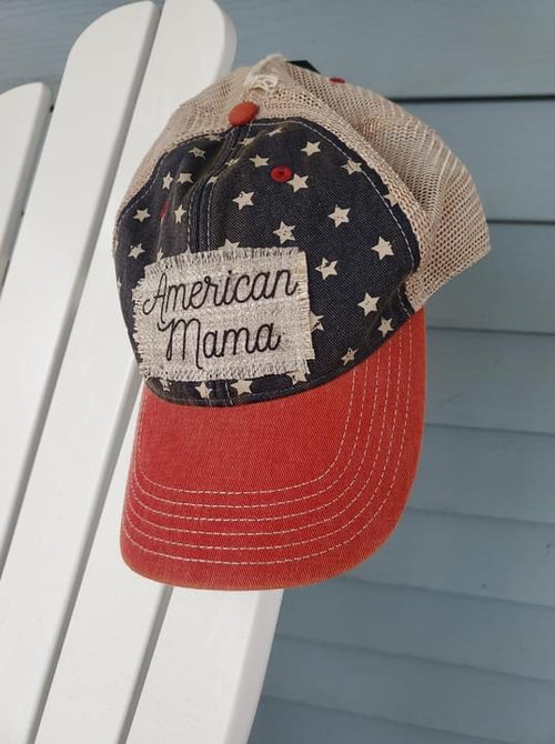 American Mama Vintage Hat
