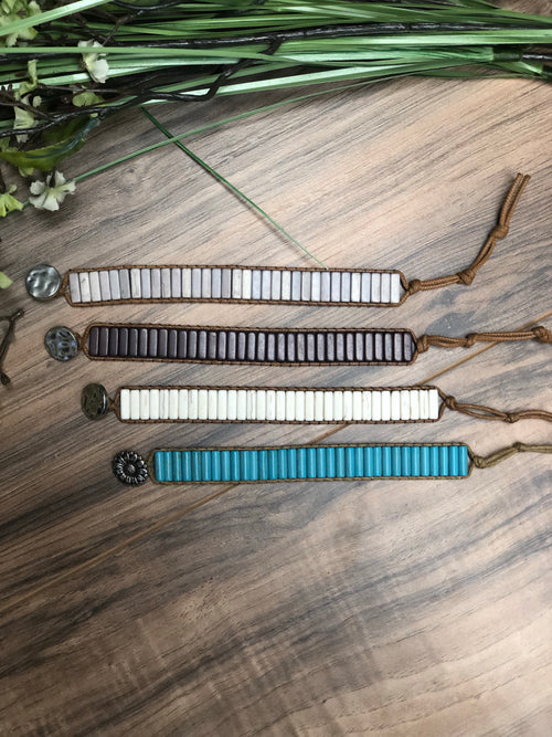 Sienna Stone Bracelets (Multiple Colors)
