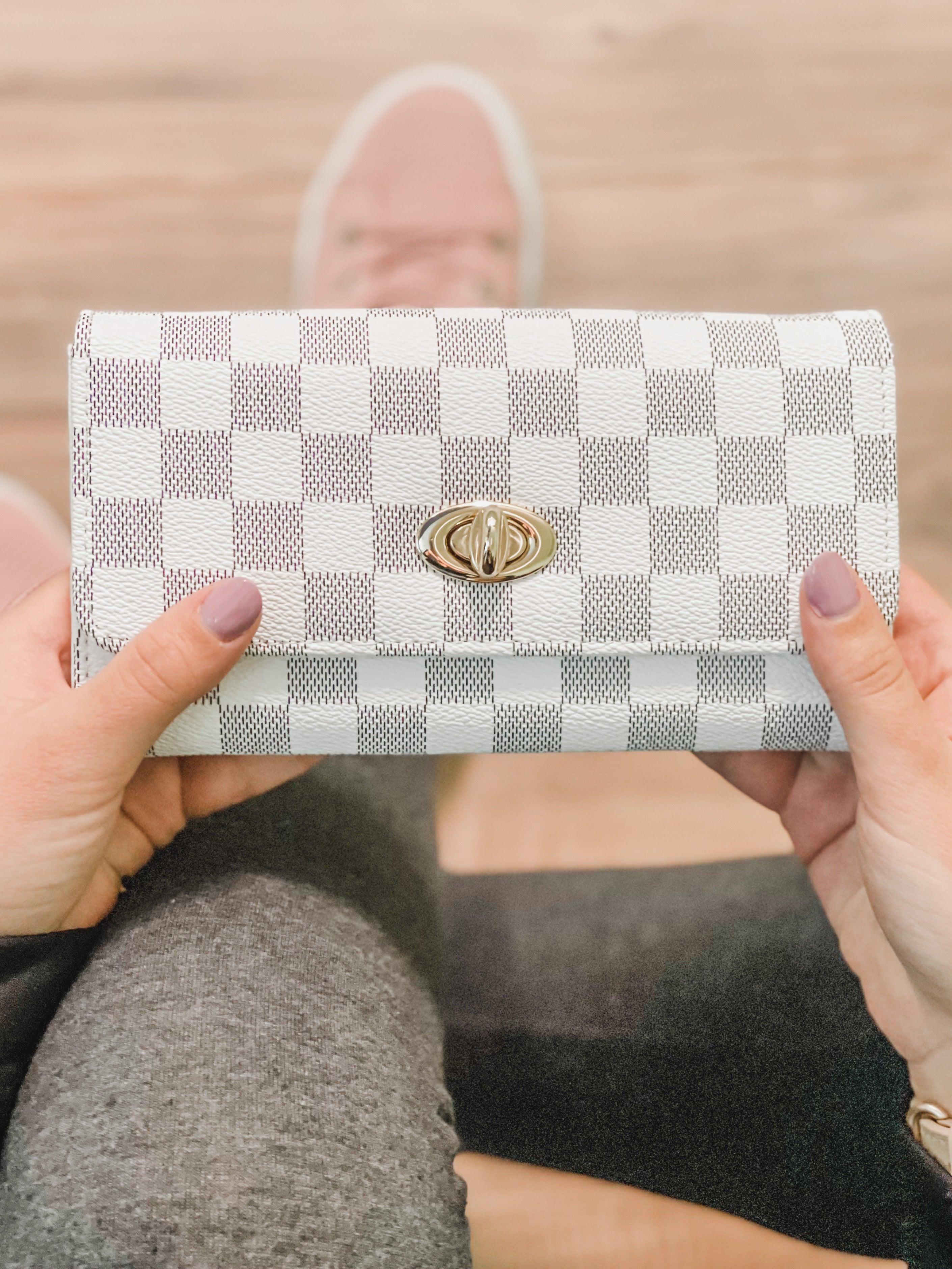 *Outlet* Checkered Wallet (Multiple Options)