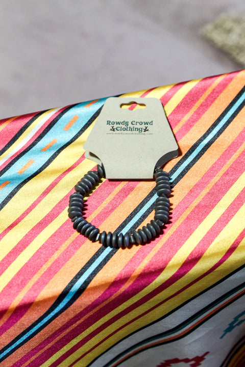 5th Street Bracelet (Charcoal)