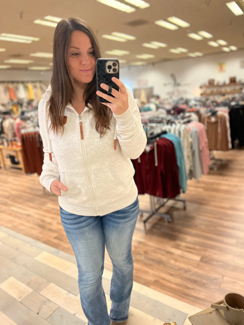 Wanakome Hera Hoodie (Heather Oatmeal)