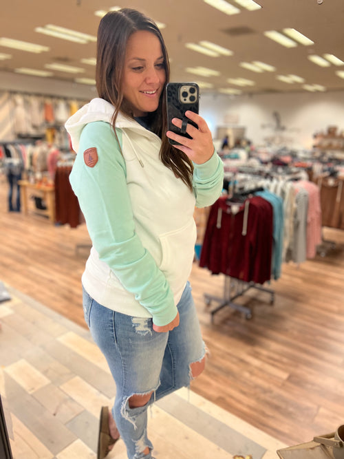 Wanakome Faith Hoodie (Lichen Mint)